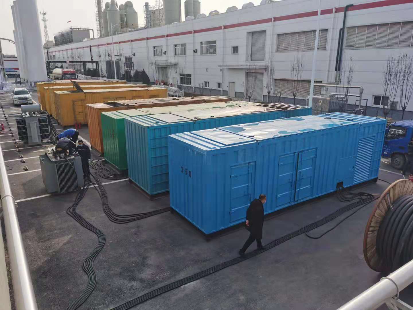 昆玉出租发电机-柴油发电机组三相采用什么接法